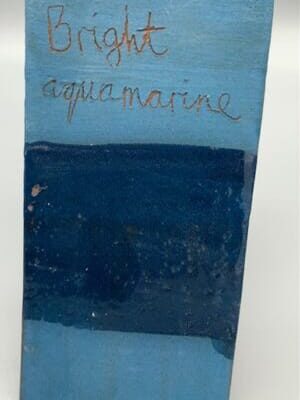 Bright Aquamarine Blue decorating Slip